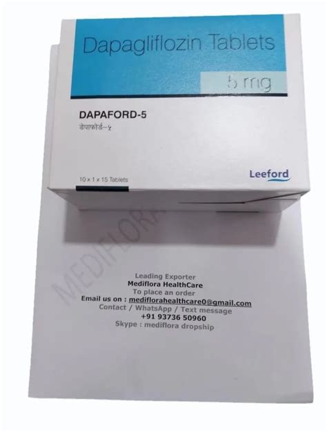 Mg Dapagliflozin Tablet Packaging Size X X Tablets At Rs