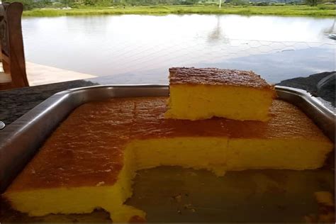 Receita de bolo de milho da fazenda farinha de milho prático fácil