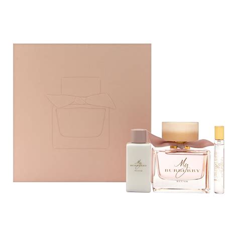 Burberry - My Burberry Blush Perfume Gift Set 3 Piece: 3.0 oz Eau de Parfum Spray + 2.5 oz Body ...