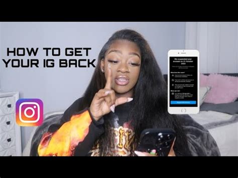 How To Get Disabled Suspended Instagram Account Back 2023 YouTube