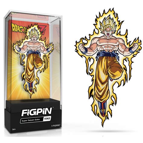 Dragon Ball Z Super Saiyan Goku Figpin Classic 3 Inch Enamel Pin