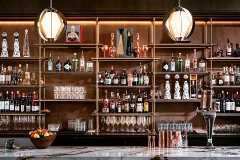 Collectors Bar Restaurant Shelves By Amuneal