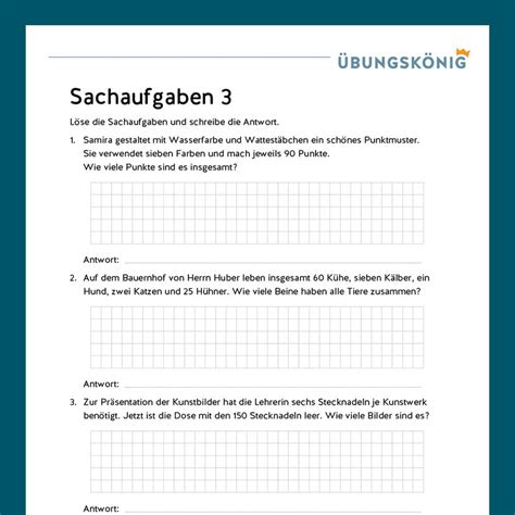 Königspaket Sachaufgaben Im Zr 1 000 Mathe Mittelschule