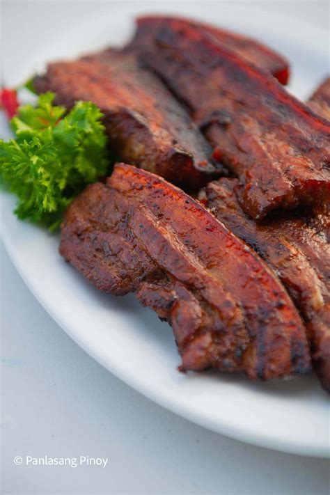 Grilled Liempo With Barbecue Sauce Panlasang Pinoy