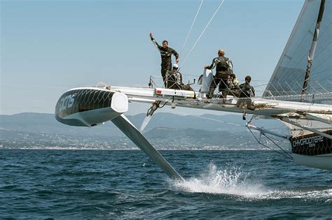 Sailing Hydrofoil Photograph by Alexis Rosenfeld/science Photo Library