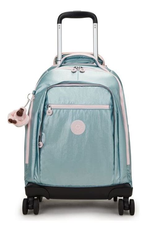 Mochila De Rodinhas Kipling New Zea Fairy Green Met Em 2024 Mochila