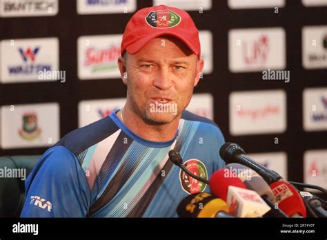 Afghanistan Cricket Team Head Coach Jonathan Trott Attends Pre Match