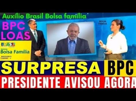 O AMOR VENCEU PRESIDENTE AVISOU AGORA DEPÓSITO BOLSA FAMÍLIA PARA