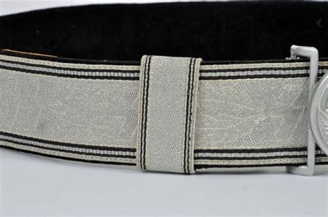 Regimentals GERMAN WWII ALLGEMEINE SS OFFICERS BROCADE PARADE BELT