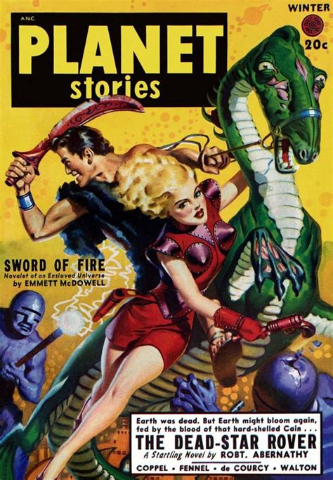 Planet Stories Magazine Cover Art 40 Trading Cards Pulp Fiction