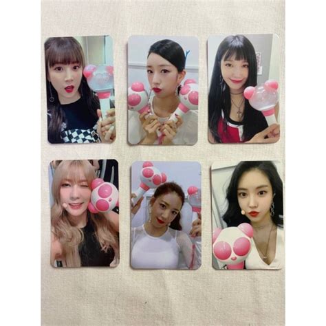 Jual Official Photo Cards Apink Pandabong Ver Chorong Eunji Bomi