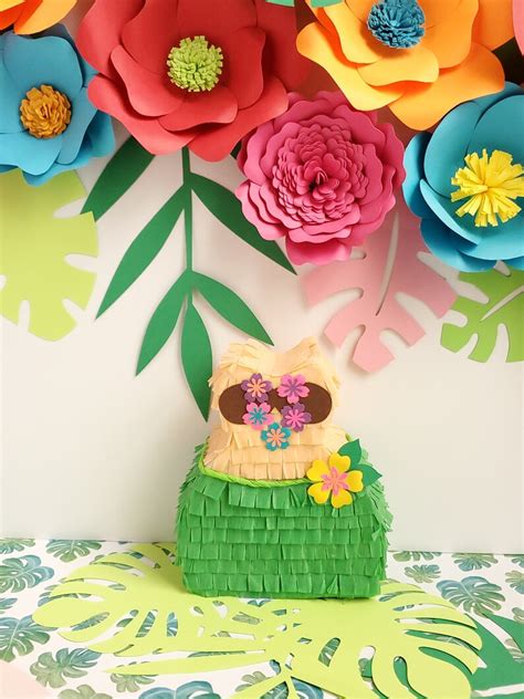 Hawaiian Mini Piñata 1x Hawaiian Party Favor Tropical Etsy