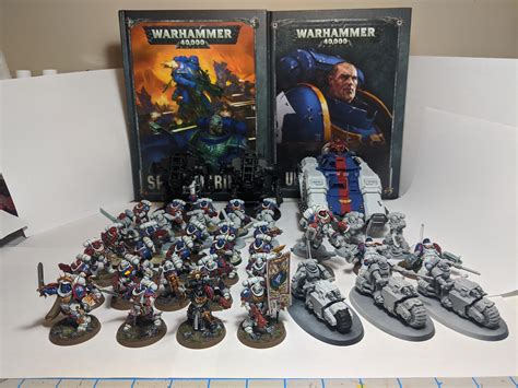 My custom Ultramarines successor chapter so far. : r/Warhammer40k