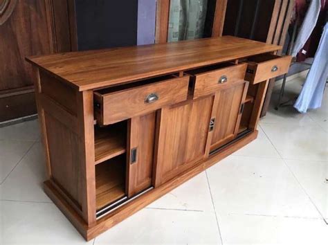 Buffet Jati Minimalis Industrial Meja Tv Minimalis Terbaru Buffet