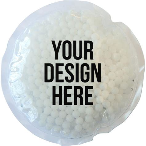 Promo Gel Beads Small Circle Hot Cold Packs