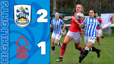 ⚽️ Highlights Huddersfield Town Women 2 1 Nottingham Forest Women