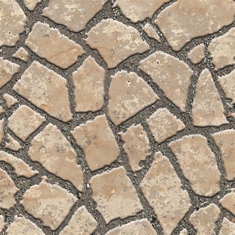 Paving Flagstone Texture Seamless 05880