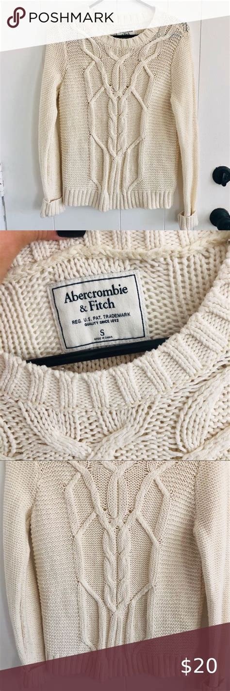 Abercrombie And Fitch Cable Knit Chunky Sweater Chunky Sweater