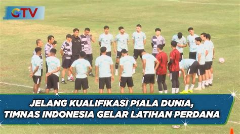 Timnas Indonesia Gelar Latihan Perdana Jelang Lawan Irak Di Kualifikasi