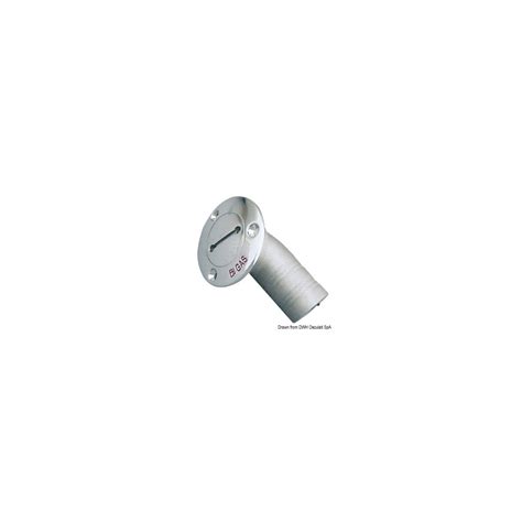 Osculati Fuel Cap Inclined 30° Aisi316 Mirror Polished 50mm Osc 20 867 03 Comptoir Nautique