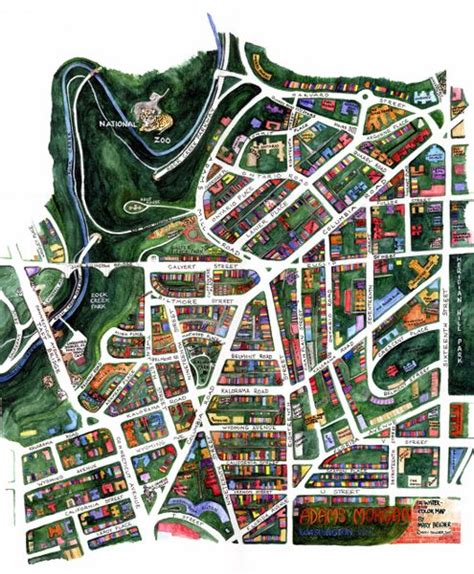 map adams morgan washington dc