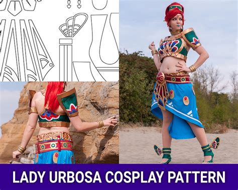 Lady Urbosa Cosplay Blueprint Legend of Zelda: Breath of the | Etsy