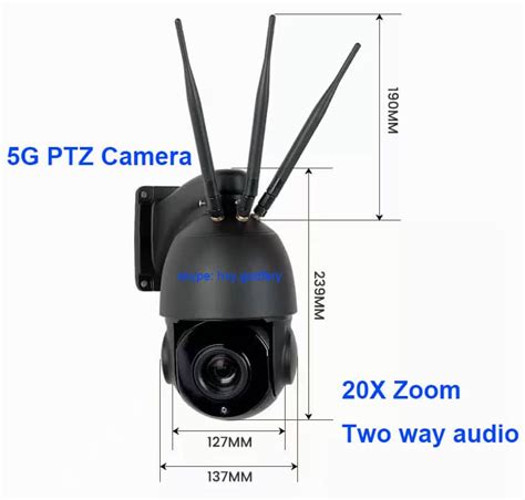 Newest USA Europe version 5g security camera with two way audio