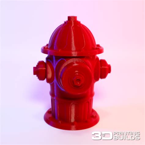 Mini Fire Hydrant 3d Printing Builds