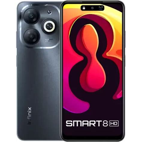 Buy Infinix Smart 8 128GB Timber Black 4G Smartphone Online in UAE ...