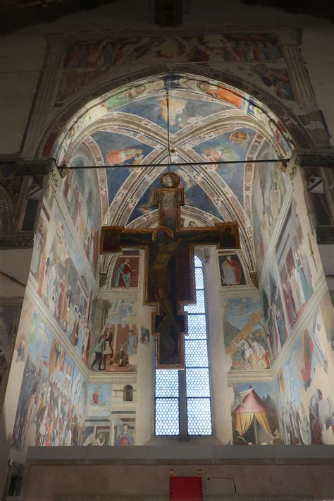 792021 Arezzo San Francesco Cappella Bacci Frescos Flickr