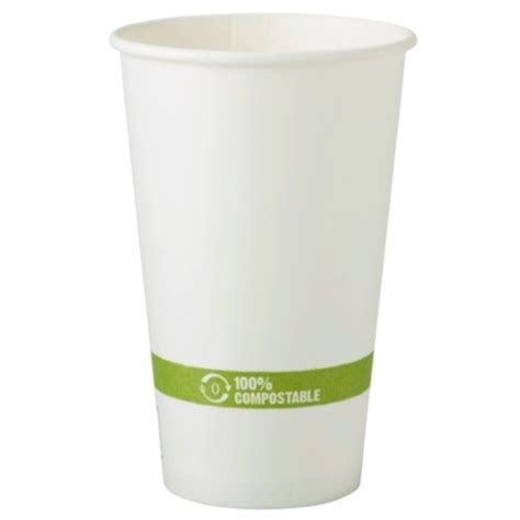 World Centric Paper White Hot Cup Oz CU PA Case US Supply House