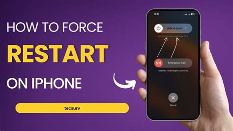 How To Restart Your Iphone Force Restart Iphone 7 8 9 10 11 12 13 14 15 Youtube