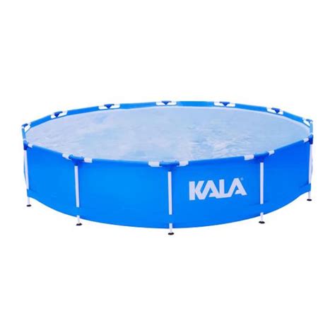 Piscina Estruturada Kala L Kit Reparo X Cm Azul Piscina