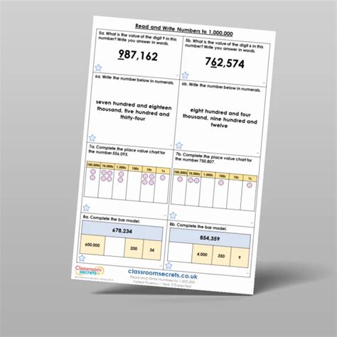 Read And Write Numbers To Varied Fluency Resource Classroom