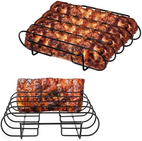 Amazon Unco Stainless Steel Rib Rack Holds Up To Full Racks