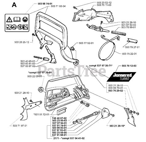 Jonsered Jonsered Chainsaw Chain Brake Clutch Cover