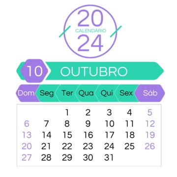 Design De Modelo De Calendário Roxo De Janeiro De 2024 Vetor PNG