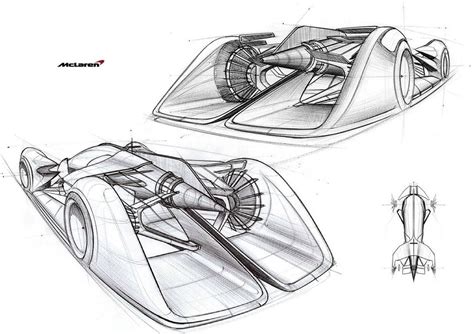 Mclaren F1 Hyper-Sport Concept Sketch