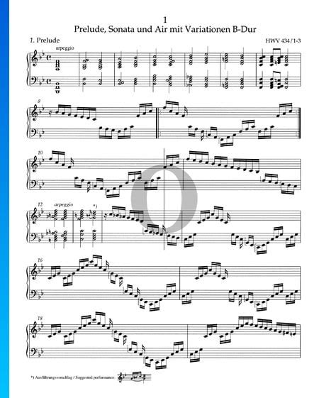 Partition Suite No 5 En Mi Mineur HWV 438 3 Gigue Piano Solo