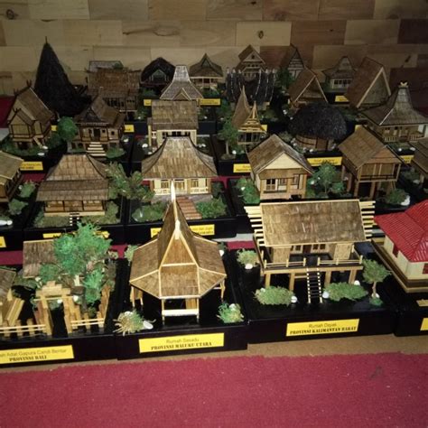 Detail Miniatur Rumah Adat Di Indonesia Koleksi Nomer