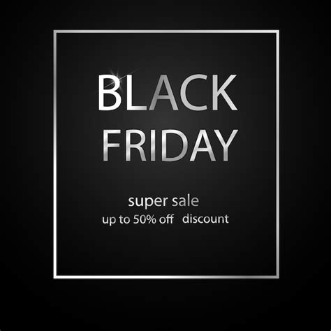 Premium Vector Black Friday Sale Vector Illustration