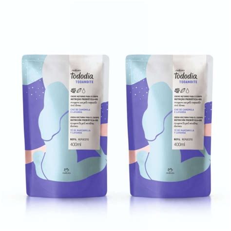 Combo Refil Creme Noturno Para O Corpo Tododia Todanoite Unidades