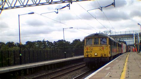 Freightliner M Tilbury Crewe Passing Cheddington