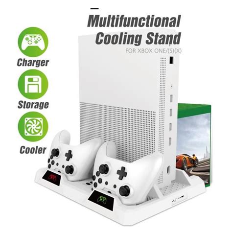 Jeux vidéo Support Vertical pour Console Xbox ONE S X ventilateur de