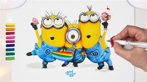 Minions Pencil Sketch