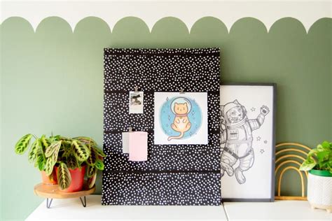 DIY Bulletin Board For Your Wall in Ten Minutes - DIY Candy