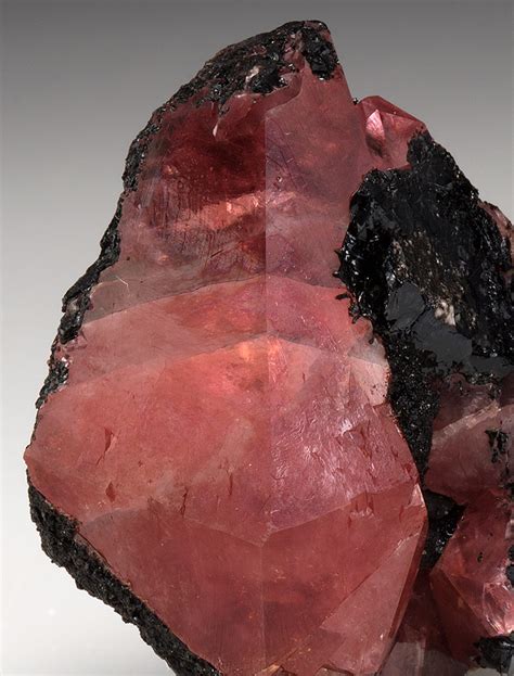 Minerals Crystals Fossils Rhodochrosite On Matrix Uchucchacua