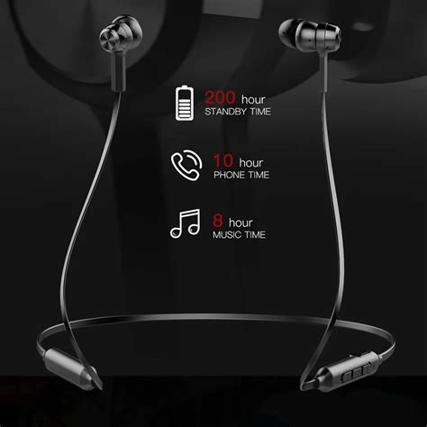 Big SALE Baseus S06 Neckband Bluetooth Earphone Wireless headphone For ...