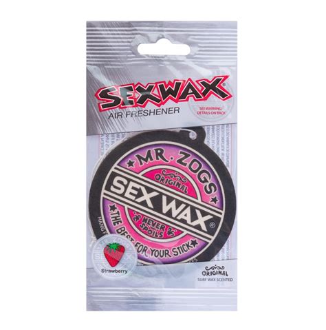 Zog Sex Wax Air Freshener Strawberry Unit Rdistributing