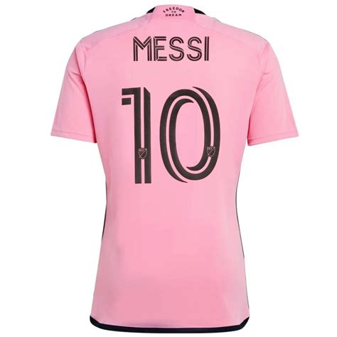 Maillot De Foot Inter Miami Messi 10 Domicile 2024 25 Adidas